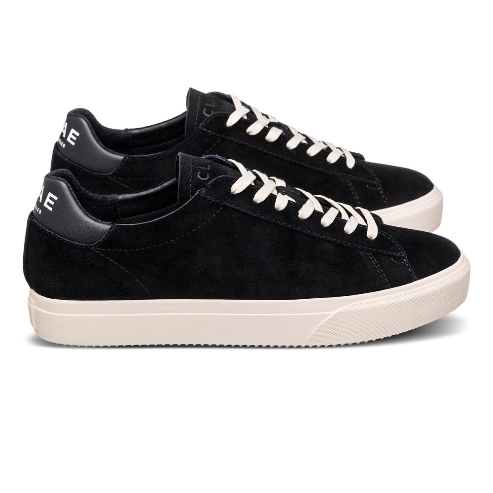 CLAE BRADLEY VENICE Shoes Mens USA375-G01 In Black Suede